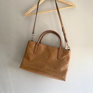 Leather Coach Shoulder Bag